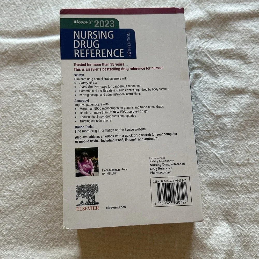 Skidmore Nursing Drug Reference Series Mosby's 2023 Nursing Drug‎ Reference EUC